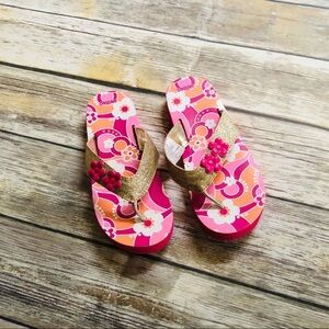 NWT Gymboree flip flops! Size 2/3